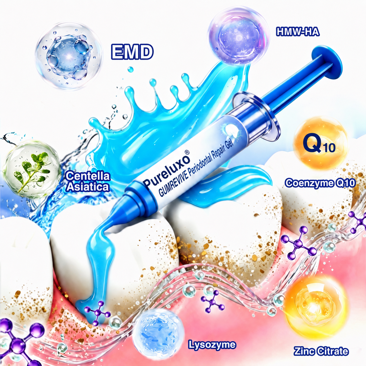 Pureluxo® 🦷  periodontal repair gel 🧑‍⚕️