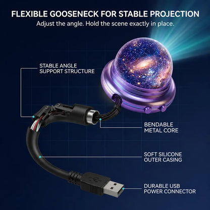 BVJ® 🔮Night Light Projector - Smart Holographic Star Projector