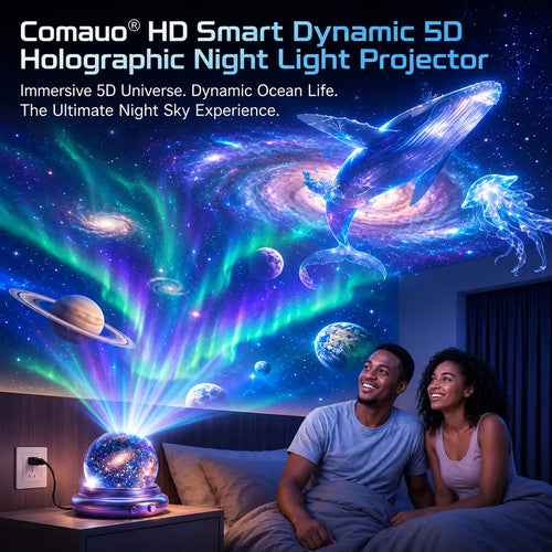 BVJ® 🔮Night Light Projector - Smart Holographic Star Projector