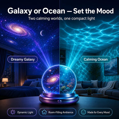 BVJ® 🔮Night Light Projector - Smart Holographic Star Projector