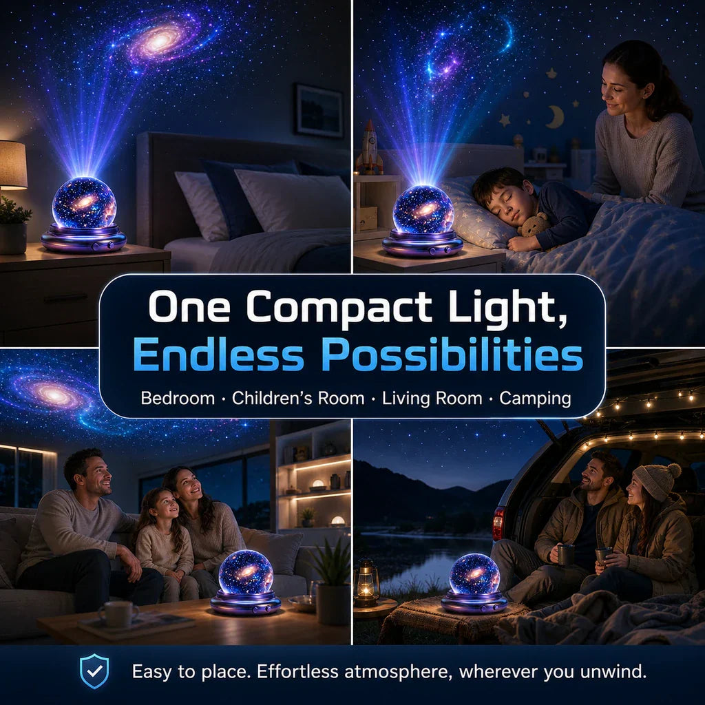 BVJ® 🔮Night Light Projector - Smart Holographic Star Projector